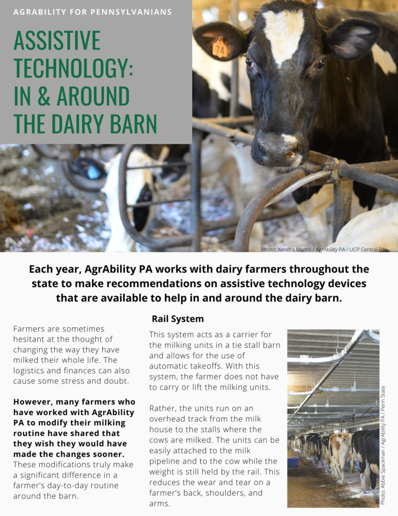 Assistive Technology resources for dairy farmers article image